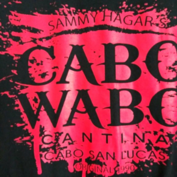 Sammy Hagar Cabo Wabo Vintage 1990 Tee - Picture 3 of 5